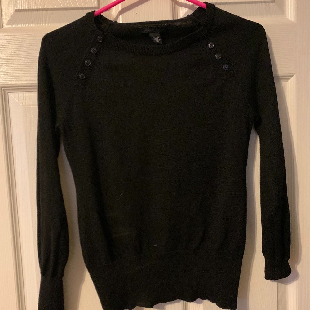 Kenneth Cole Sweater, Black Sweater, Work Casual Sweater, Kenneth Cole Shirt